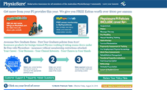 Desktop Screenshot of physiosure.com